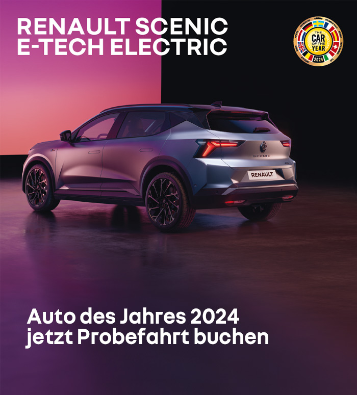 Jetzt den neuen Renault Scenic E-Tech 100% electric bei Dosenberger Probe fahren